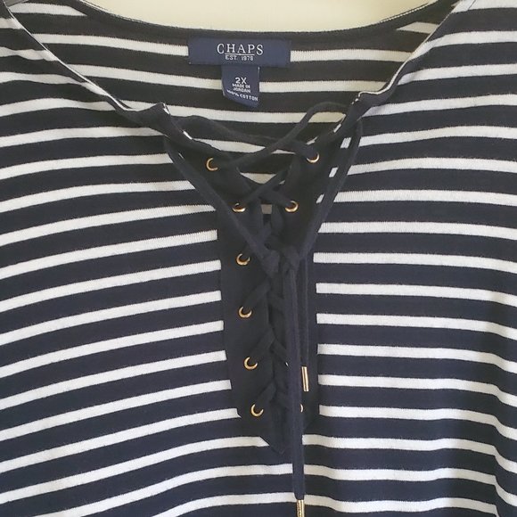 Bundle of 4 Size 2x Short Sleeved Tops - Picture 4 of 12